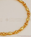 Latest Gold Tone Womens Bracelet Golden Beads Design BRAC651