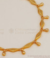 Trendy Design Gold Tone Bracelet For Women BRAC652