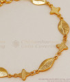 Beautiful Star Pattern Gold Plated Bracelet Party Wear BRAC657