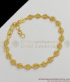 Trendy Party Wear Light Weight Gold Bracelet Ornament For College And Office Use BRAC066