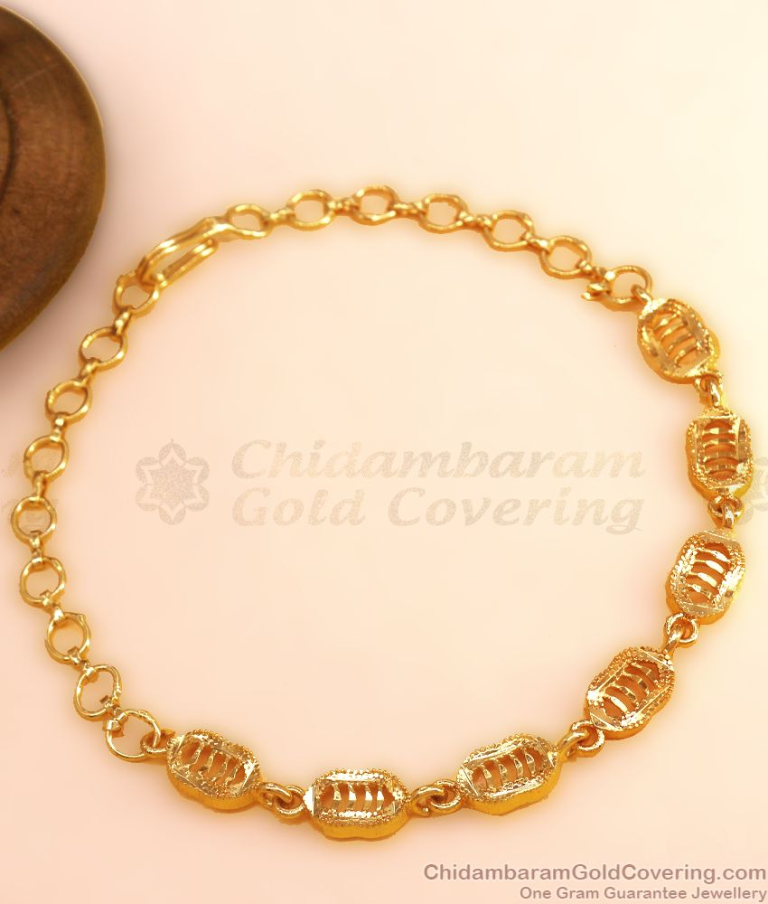 Elegant One Gram Gold Bracelet Light Weight Collections BRAC673