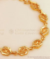 Buy One Gram Gold Bracelet Regular Use Jewelry BRAC674