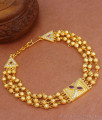Buy Trendy Gold Imitation Bracelet Zircon Stone Pattern Online BRAC695