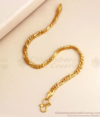 14K Solid Gold Paperclip Bracelet, Triangle Diamond Cut Solid Gold, Gi –  YanYa