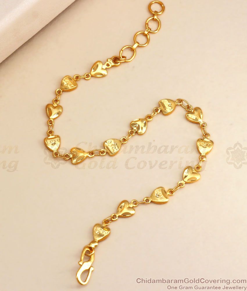 Trendy Womens Forming Gold Bracelet Shop Online BRAC716