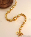 Golden Ball Pattern 1 Gram Gold Bracelet Shop Online BRAC722