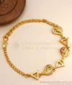 Beautiful 1 Gram Gold Bracelet College Wear Collections BRAC725