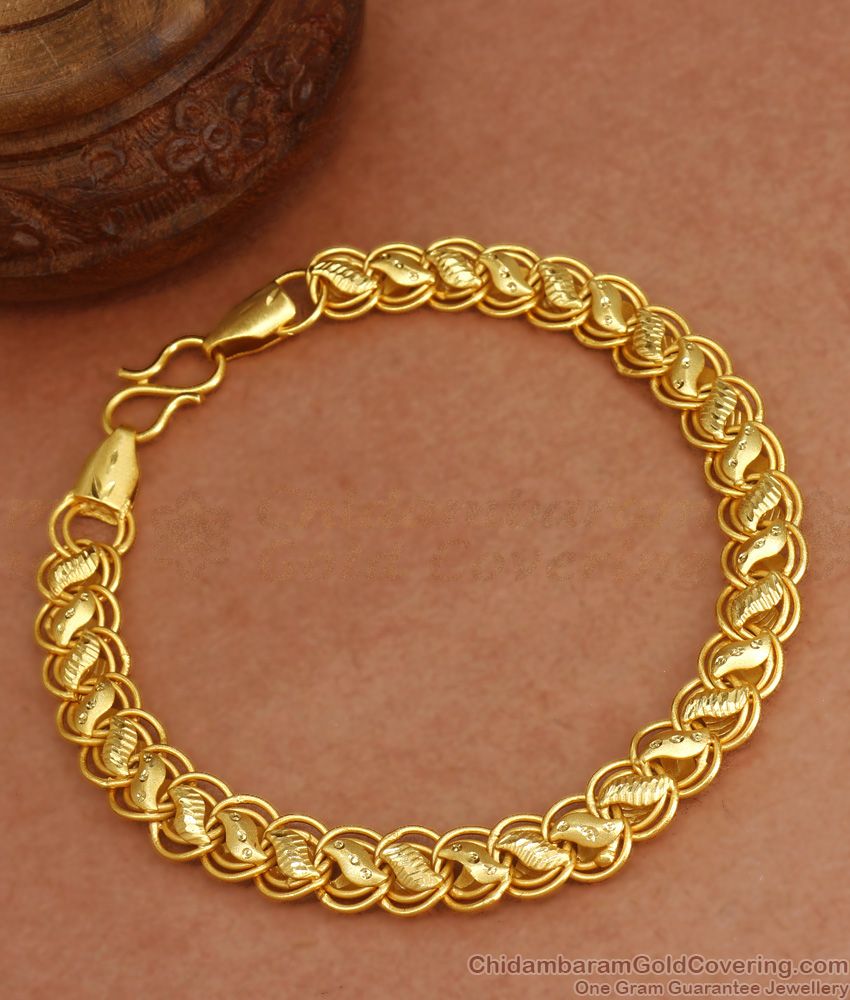 2 Gram Gold Bracelet  forming Collections For Mens BRAC744