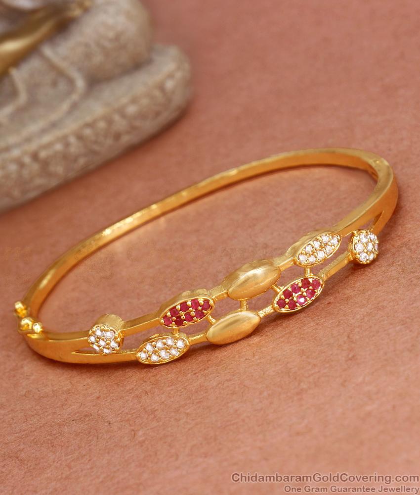 Women Party Wear Gold Imitation Bracelets Kada Type BRAC776
