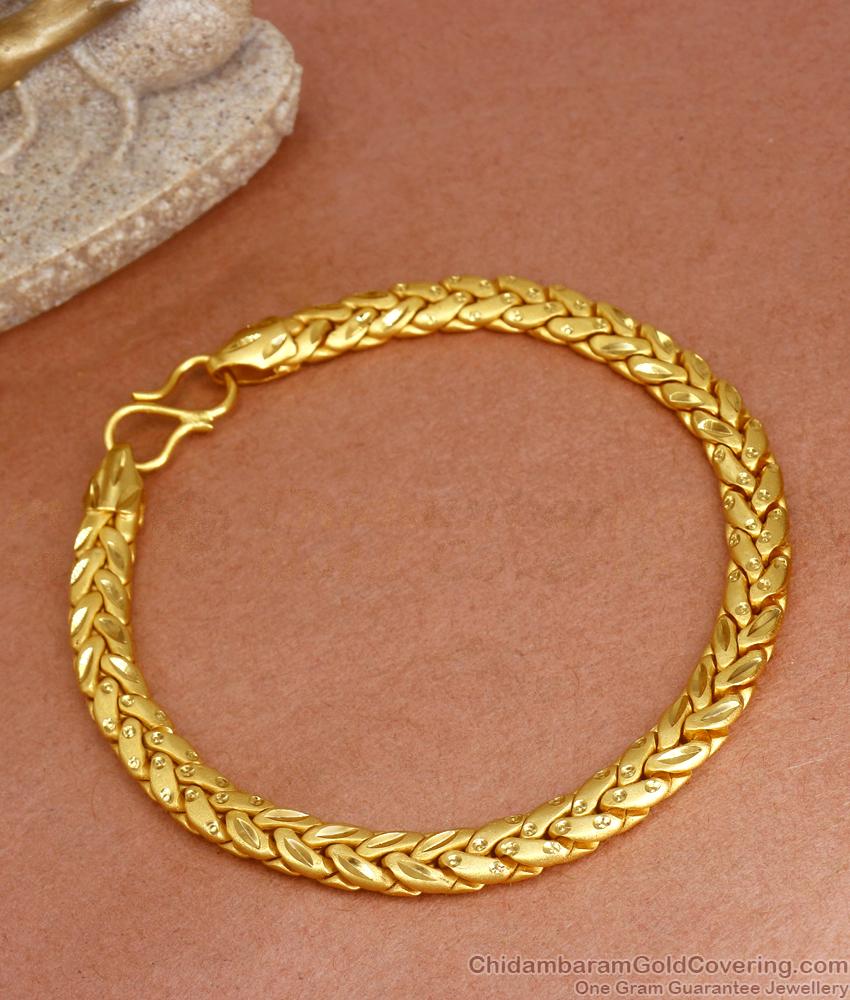 Real Gold Bracelets Design Grooms Special Collections BRAC785