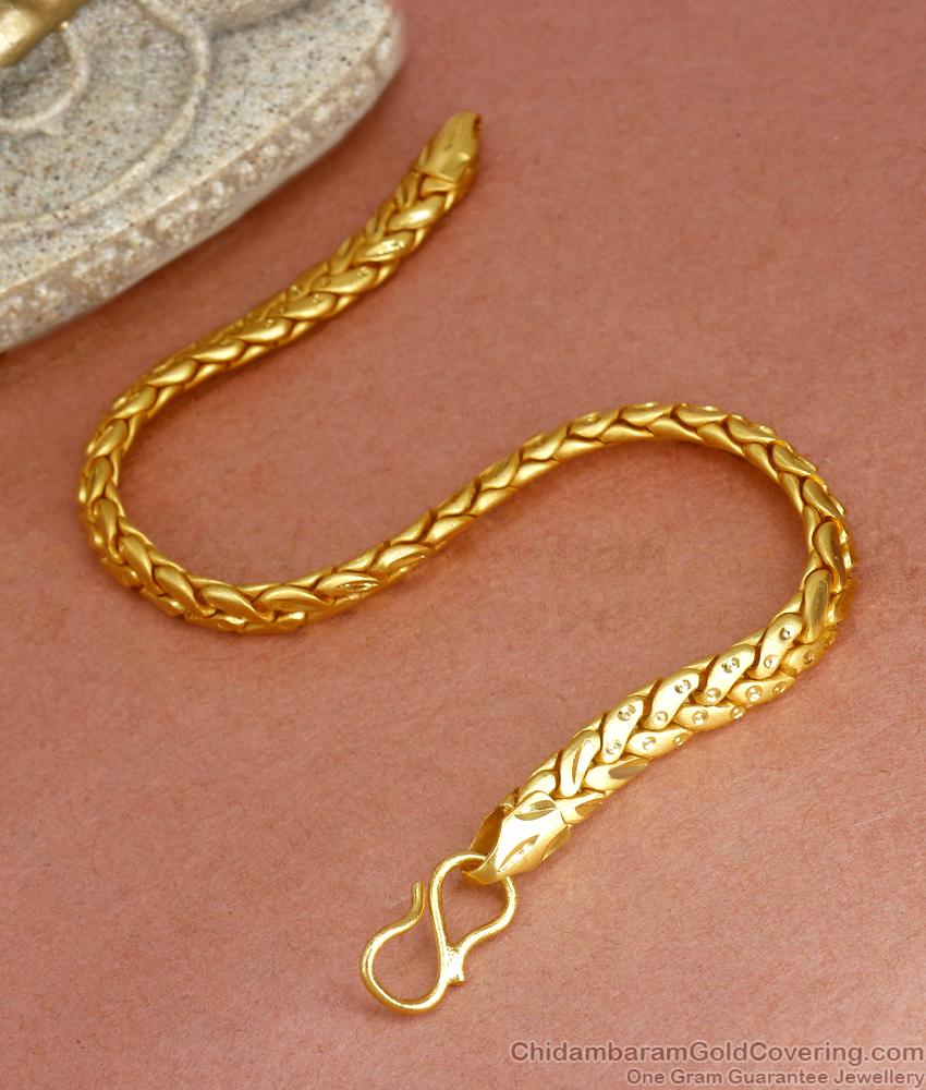 Real Gold Bracelets Design Grooms Special Collections BRAC785