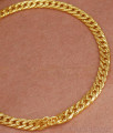 Plain Gold Plated Mens Bracelet Daily Wear Collections BRAC797