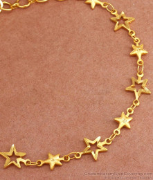 Stylish Gold Bracelet Charms Star Designs Shop Online BRAC799 Stylish Gold Bracelet Charms Star Designs Shop Online BRAC799