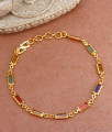 Navarathna Kall Gold Covering Bracelets Designs Shop Online BRAC810
