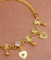 22K Gold Charm Hanging Bracelets Designs Shop Online BRAC814