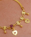 Gift For Loved Ones Gold Charm Bracelets Heart Designs Shop Online BRAC815