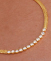 Buy Chain Type Gold Bracelets White Stone Designs For Womens Online BRAC837