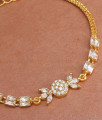 Full White Stone Gold Imitation Bracelets Shop Online BRAC838