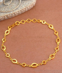 Daily Wear Gold Plated Bracelet Charm Design BRAC853