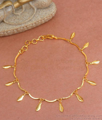 Light Weight 1 Gram Gold Bracelet Collection BRAC866