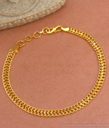 Stylish 1 Gram Gold Micro Plated Bracelet Design BRAC870