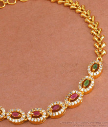 1 Gram Gold Bracelet Cz Stone Wedding Collections BRAC874