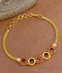 Full Ruby Stone Gold Covering Hand Chain For Womens BRAC962 Full Ruby Stone Gold Covering Hand Chain For Womens BRAC962