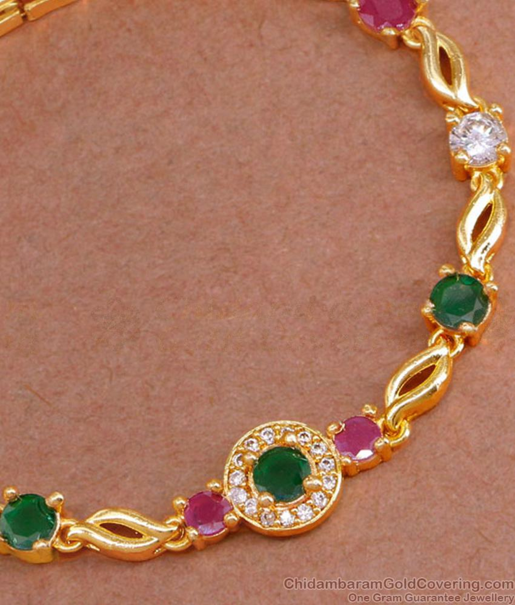Mille Crystal 2-in-1 Bracelet | Gold