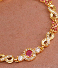 Buy Inifity Symbol Gold Imitation Stone Bracelets For Girls BRAC967 Buy Inifity Symbol Gold Imitation Stone Bracelets For Girls BRAC967