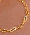 Daily Wear Gold Plated Light Weight Guarantee Bracelet BRAC971 Daily Wear Gold Plated Light Weight Guarantee Bracelet BRAC971