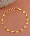 Real Gold Tone Heart Charms Bracelet 2 Gram Gold Jewelry BRAC988 Real Gold Tone Heart Charms Bracelet 2 Gram Gold Jewelry BRAC988