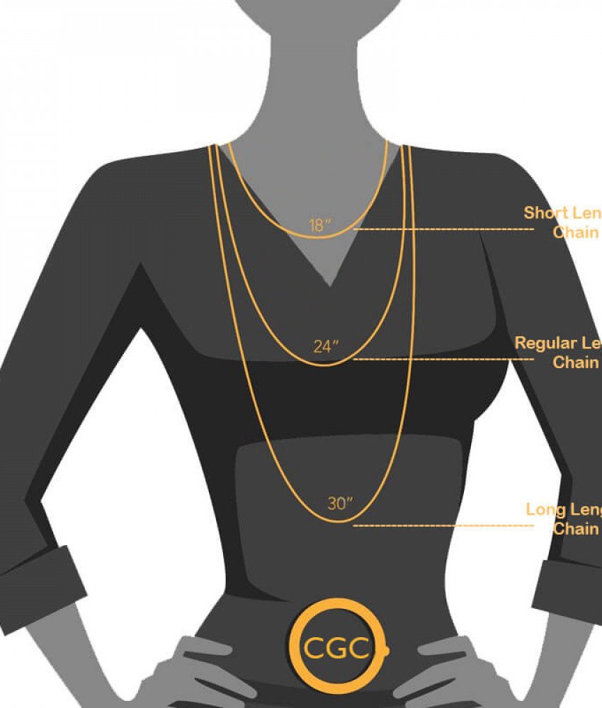 CKMN106 Plain Gold Chain Black Pearls Daily Wear