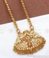 Beautiful Double Swan Design Impon Dollar Chain Shop Online BGDR1000