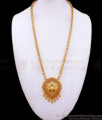 Stylish Kemp Stone Gold Imitation Dollar Chain Peacock Pattern BGDR1009