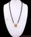 Trendy Black Beaded Gold Mangalsutra Dollar Chain Shop Online BGDR1016
