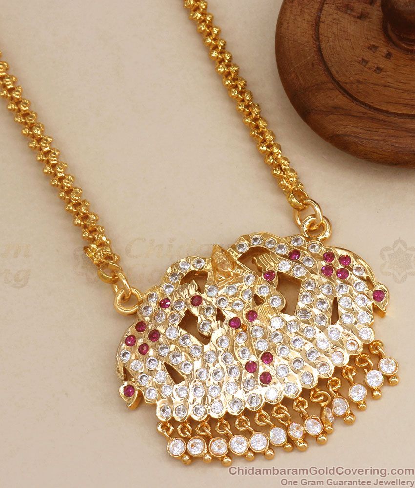  Gajalakshmi Impon Dollar Chain Gati Stone Design Shop Online BGDR1021