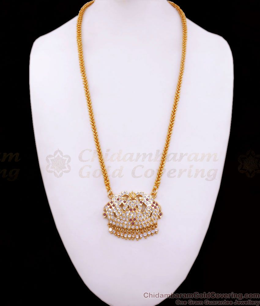  Gajalakshmi Impon Dollar Chain Gati Stone Design Shop Online BGDR1021