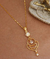 Daily Wear Thin Gold Chain With Dollar Shop Online BGDR1027