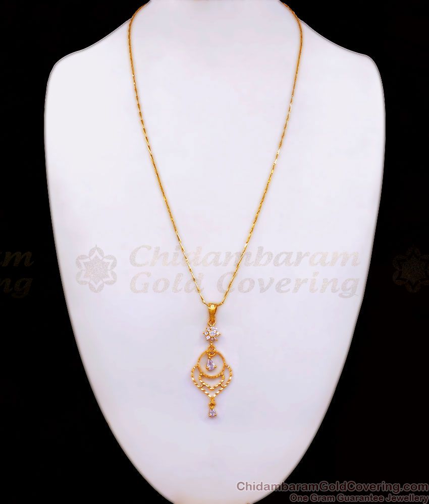 Daily Wear Thin Gold Chain With Dollar Shop Online BGDR1027