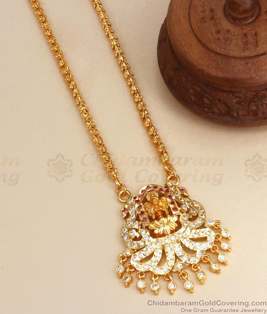 30 Inch Long Premium Lakshmi Impon Dollar Chain Collections BGDR1038