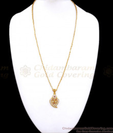 Small Mango Leaf Impon Dollar Chain Shop Online Panchaloga Jewelry BGDR1046 Small Mango Leaf Impon Dollar Chain Shop Online Panchaloga Jewelry BGDR1046