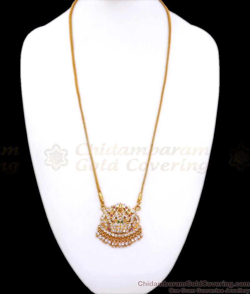 Lakshmi Impon Dollar Gold Plated Chain Traditional Collections BGDR1054