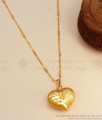 Heart Shaped 1 Gram Gold Dollar Chain Office And College Wear BGDR1059