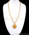 AD Stone Floral One Gram Gold Dollar Chain Designs Shop Online BGDR1068