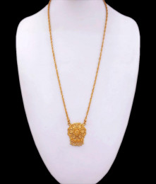 Traditional One Gram Gold Dollar Chain Shop Online BGDR1081 Traditional One Gram Gold Dollar Chain Shop Online BGDR1081