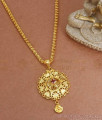 Beautiful Heart Design Gold Plated Dollar Chain Shop Online BGDR1095