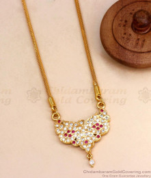 Traditional Impon Dollar Chain Daily Wear Jewelry Collections BGDR1108 Traditional Impon Dollar Chain Daily Wear Jewelry Collections BGDR1108
