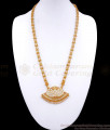Heavy 5 Metal Dollar Gold Chain Double Line Chain Beads Designs BGDR1126
