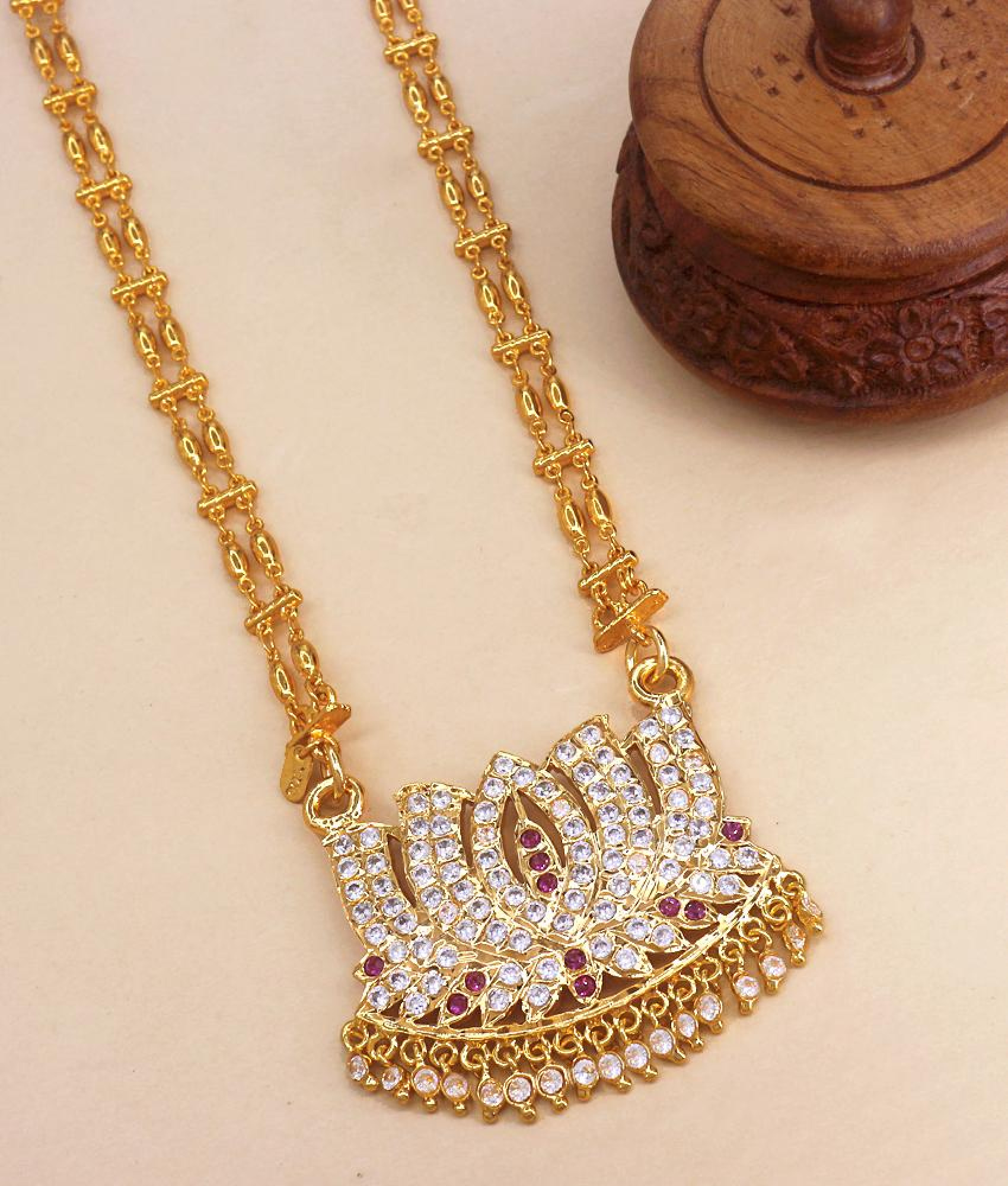Original Rupa Chain Buy Original Impon Dollar Chain 2 Line Beads Designs BGDR1132