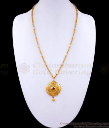 Real Gold Design Ruby Dollar Spiral Chain Imitation Jewelry BGDR1175 Real Gold Design Ruby Dollar Spiral Chain Imitation Jewelry BGDR1175